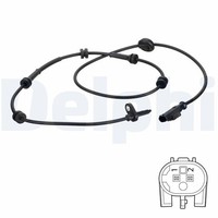 Delphi SS20638 Sensor, Raddrehzahl FüR Alfa Romeo