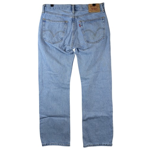Vintage Levi's 505 Jeans Men's 32x29.5 (Tag 33x30) Blue - Picture 2 of 12