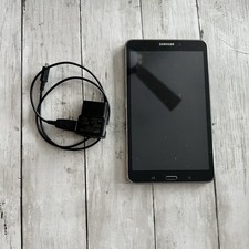 PREOWNED SAMSUNG GALAXY TAB 4 BY ANDROID TABLET BLACK SILVER