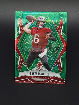 2025 Panini Phoenix Green NUMBERED Baker Mayfield 139/149 No. 128