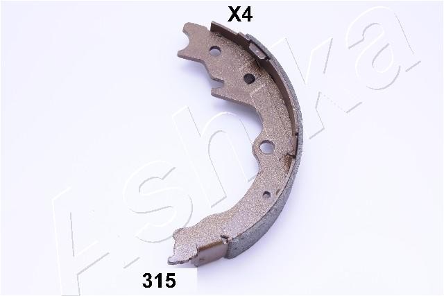 55-03-315 ASHIKA BRAKE SHOE SET, PARKING BRAKE REAR AXLE FOR MAZDA