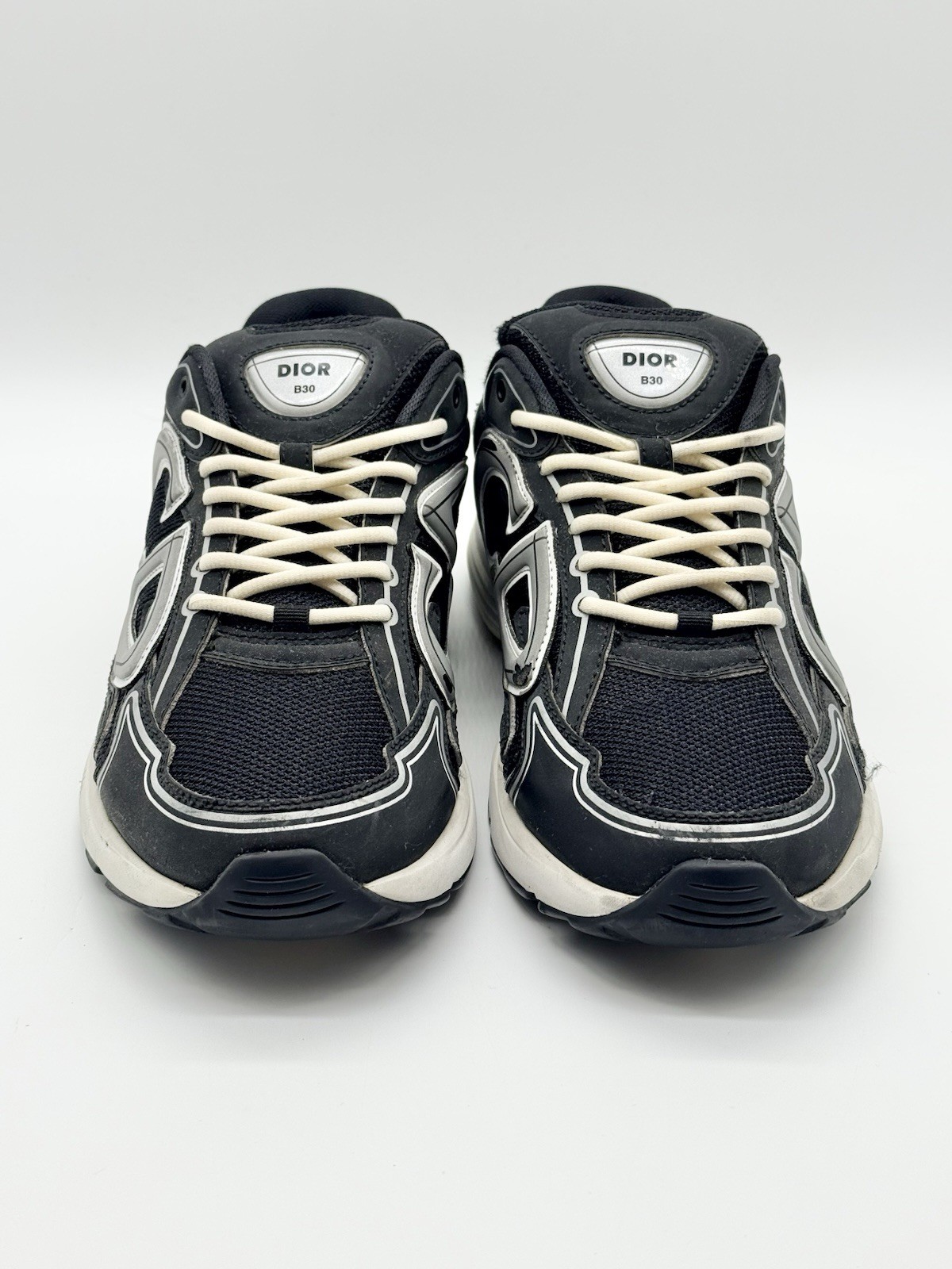 Size 11 - Dior B30 Reflective Black And White image 4