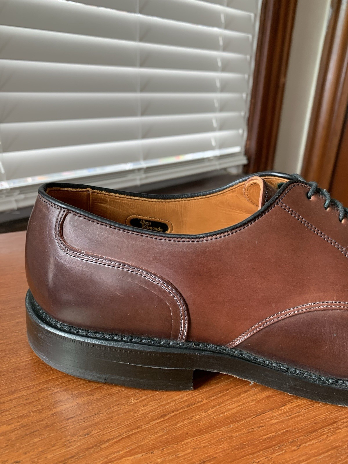 GOOD COND | ALLEN EDMONDS 9E FAIRGATE #8 SHELL CORDOVAN DRESS SHOES 9E