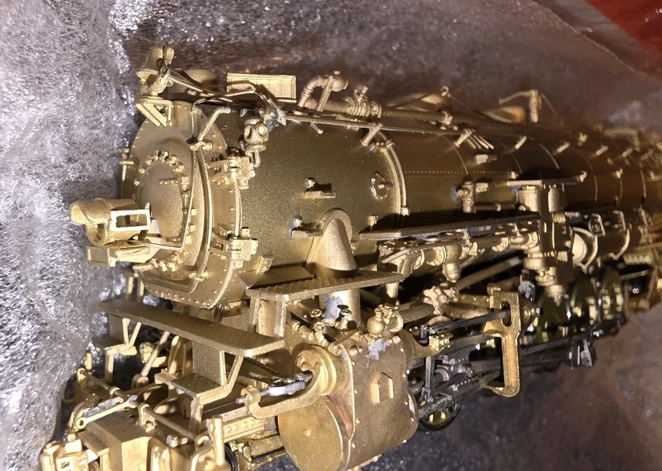 HO PSC Southern Pacific 4-10-2 SP-3 16840 Brass unpainted 1998 Run Beautiful! - Image 3 of 4