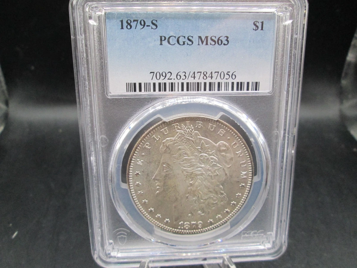 1879年 モルガン・ダラー PCGS MS63 1879 Grade MS 63 Morgan US Dollars for sale | eBay