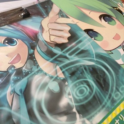 Vocaloid Hatsune Miku Binder Set with A4 Notepad 2013
