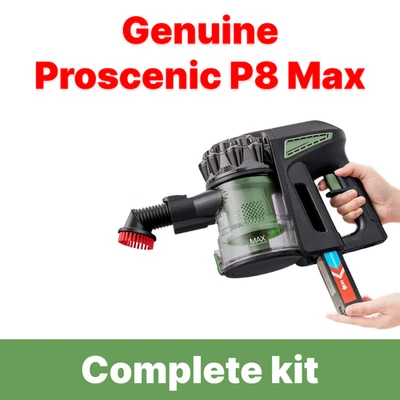 Proscenic P8 Max Aspirateur Bâton - Puissant 20kPa, sans fil, LED, HEPA - Photo 1/4
