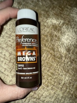 Loreal Preference Mega Browns BR8 Coffee   2 oz   Fast