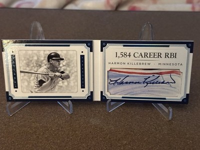 2017 Panini National Treasures Harmon Killebrew #31-99 Autograph