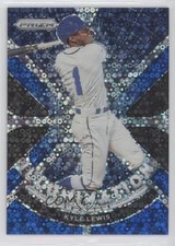 2021 Panini Prizm Illumination Blue Donut Circle 62/199 Kyle Lewis #IL-8 08jk