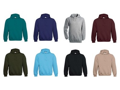 B&C Kapuzenpullover Hoodie Sweatshirt Kapuze Kängurutasche XXS-3XL WU620 NEU
