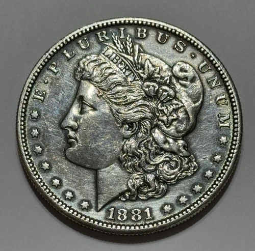 1881 S Morgan Silver Dollar (90% Silver) ~ AU
