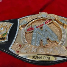 Custom WWE-Style Spinner Championship Belt – 4mm Wrestling Heavyweight