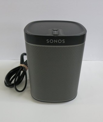 Sonos Play:1 Wireless Speaker - Black, w/ Power Cord Tested #DE-4