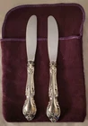 2 Gorham Sterling Silver Melrose Butter Spreaders
