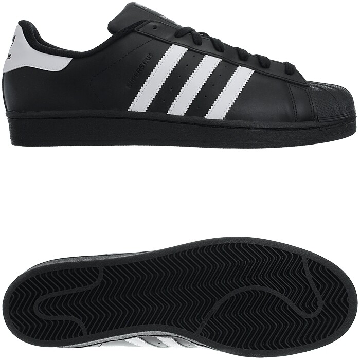 adidas superstar foundation schwarz gold