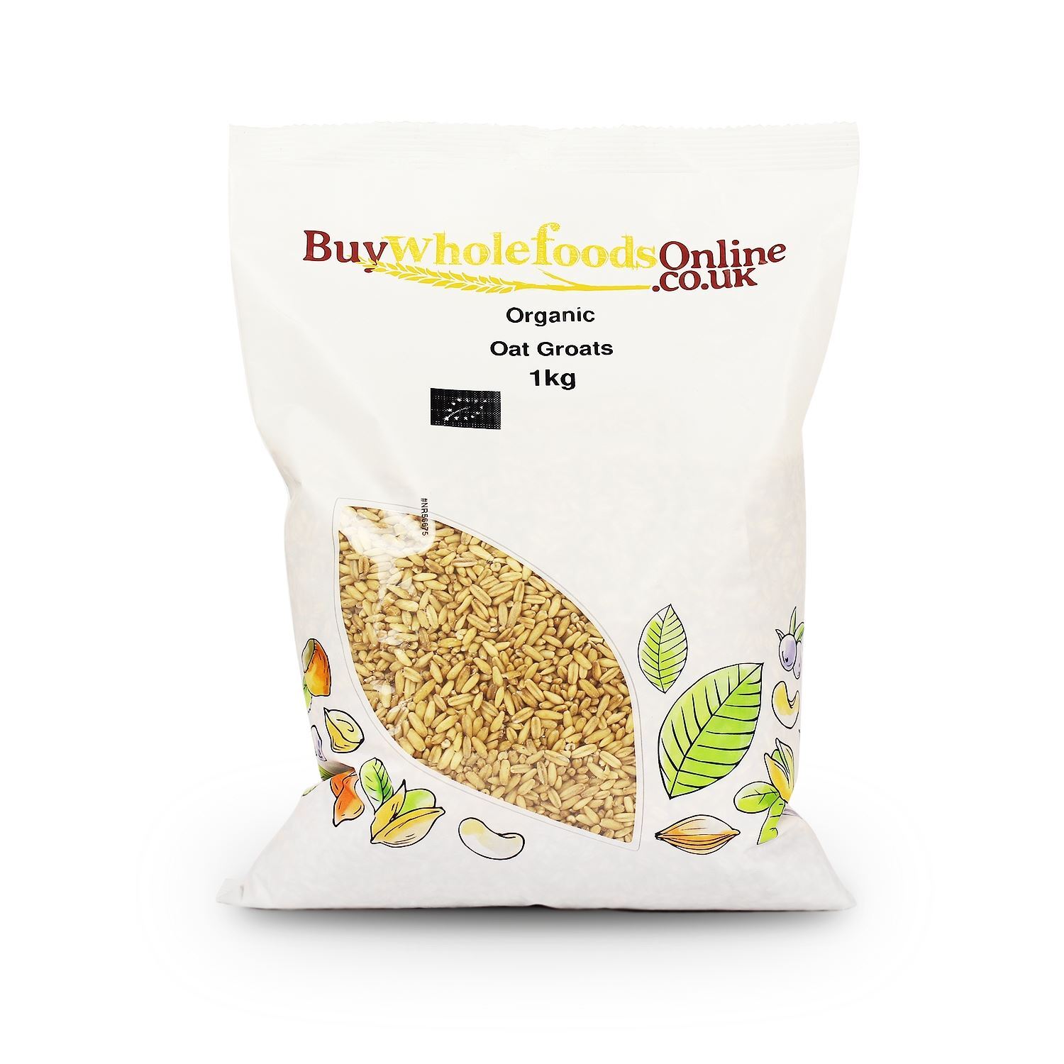 Organic Oat Groats 1kg | BWFO | Free UK Mainland P&P