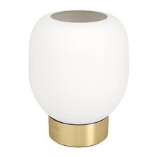 Bedside table lamp modern brushed gold 1 light GL1736