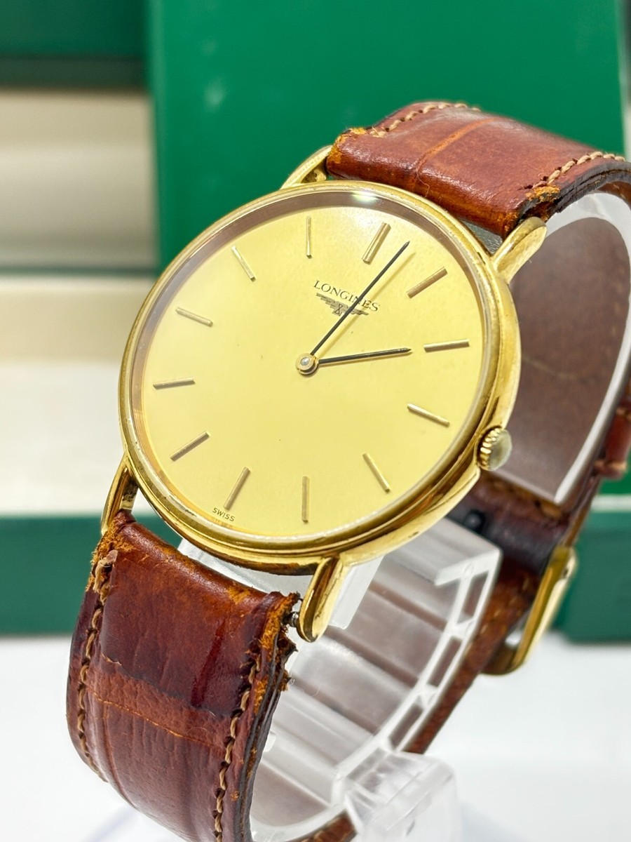 Exc+5 w/Box] Longines La Grande Classique L4.637.2 Gold Dial