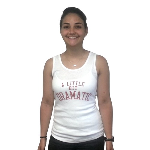 A Little Bit Dramatic Tank Top Mean 