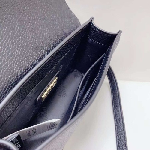 NEW Versace Jeans Couture Baroque-Buckle Chain-Link Shoulder Bag Width 20cm - Picture 12 of 12