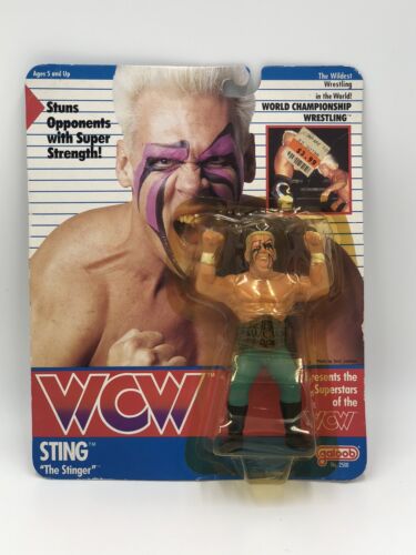 Vintage 1990 WCW Galoob Sting. Very First Release!...