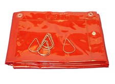 Cepro Welding Curtain 180x180CM (6' x 6') - Orange