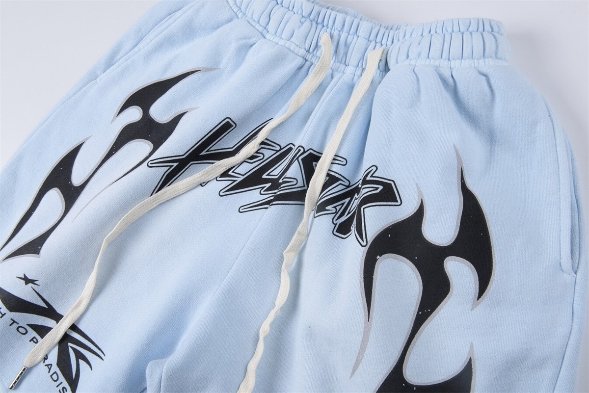 hellstar Shorts blue ハーフパンツ Hellstar Blue Warm Up Shorts – Soles District