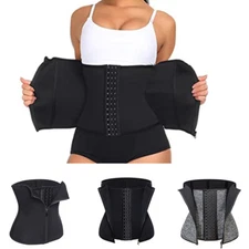 Men Women Fajas Reductoras Colombianas Waist Trainer Body Shaper Burner Corset