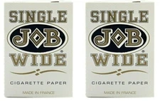2x Job Rolling Papers Single Wide 1.0 Original 32 Lvs/Pk *2 Packs* USA SHPD*
