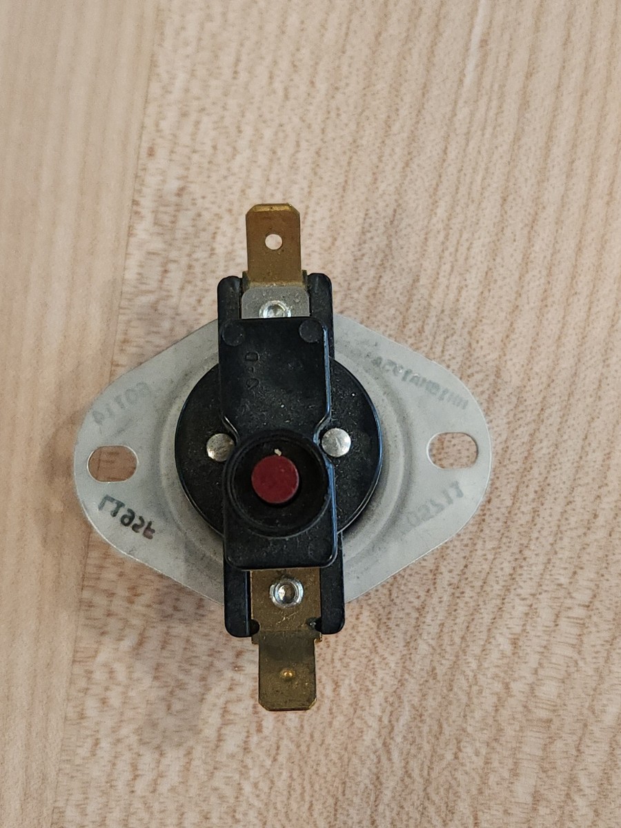 MDRTピンバッヂ 箱無し Carrier Bryant furnace limit switch HH18HA195A manual reset L195