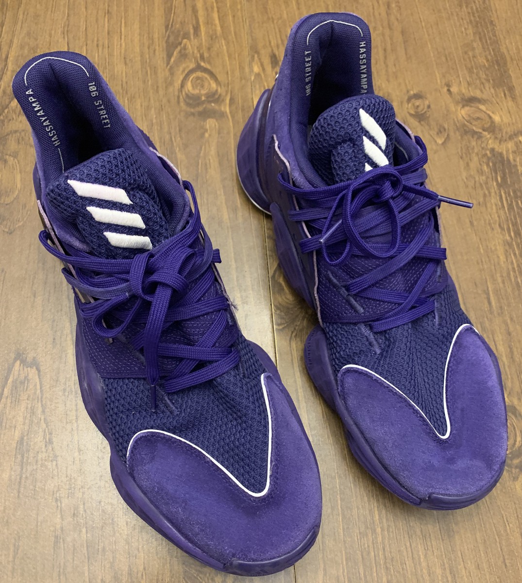 Size 12 - Adidas Harden Vol. 4 Purple for sale online | eBay