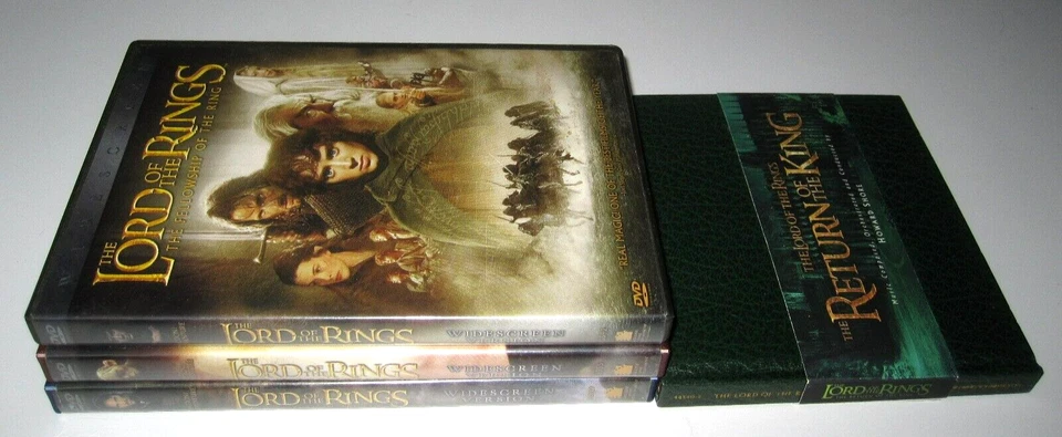 Властелин колец DVD трилогия и возвращение короля компакт-диск ограниченного с конверт вставки - Изображение 2 из 4
