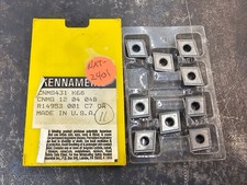 Qty 9 Kennametal CNMG 431 CNMG120404B 1160018 K68 Grade Carbide Inserts