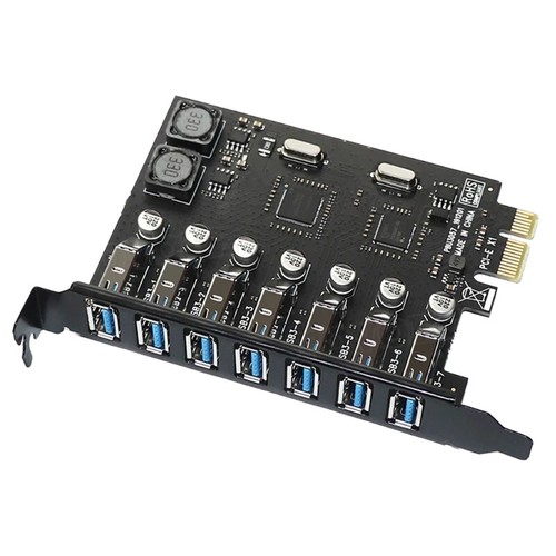 PCI-E to USB 3.0 7-Port PCI-E Expansion Card USB 3.0 Adapter Multiplier Card - Afbeelding 4 van 10