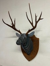 ✅TROFEI DI CACCIA / TESTA DI ANIMALE TROFEO / ARREDO DESIGN CREAZIONI IN FERRO✅