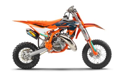 Graphics template KTM 50 SX 2024 Vector AI. EPS. PDF. ( escala 1:1)