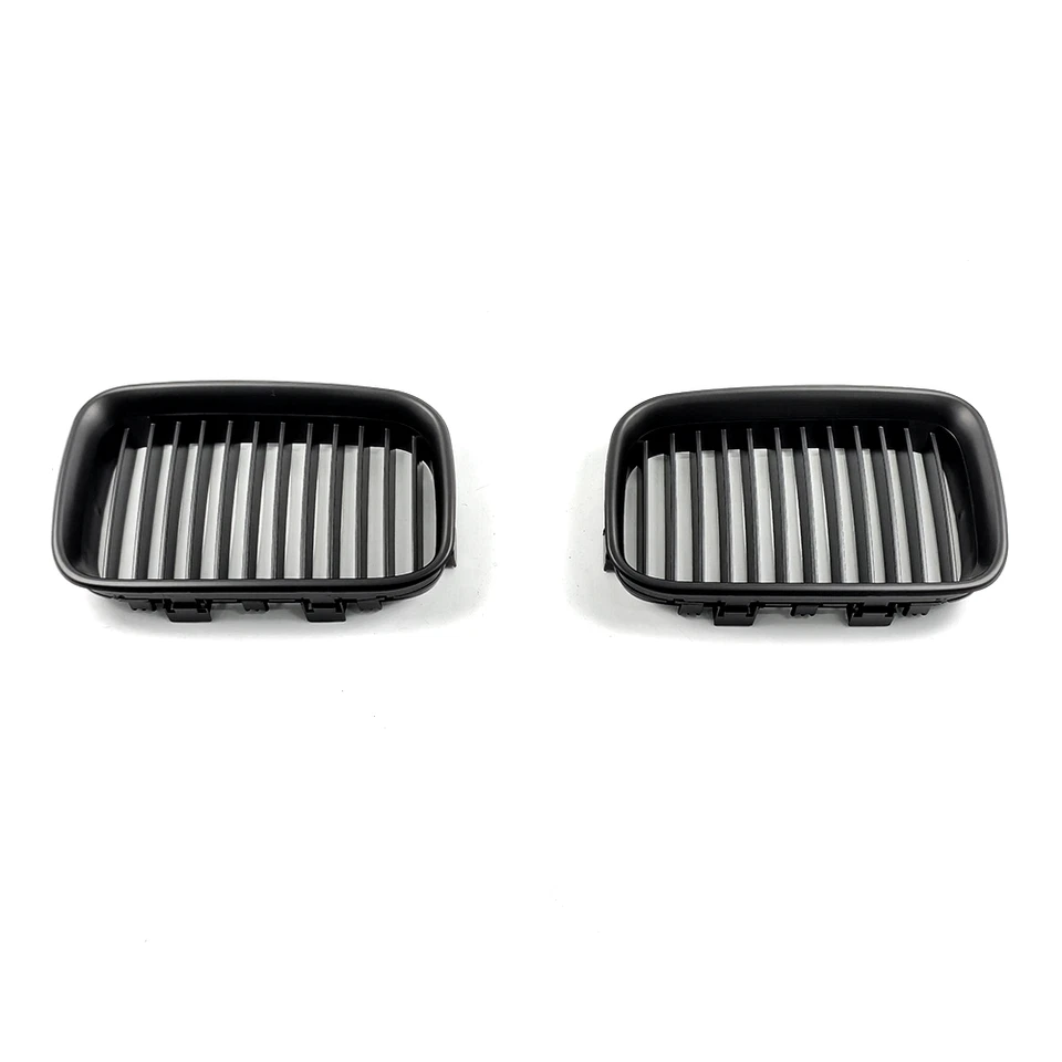 Rejilla delantera negra mate para BMW Serie 3 E36 92-96 318i 328i 328is M3 Foto 4 de 4