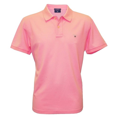 Camicia Gant Blu Persiano Colletto City Banker 371014 - Cotone, Maniche Lunghe, Taglia M - Nuova Con Etichette