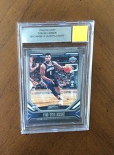 ZION WILLIAMSON 2017 BGS WARM UP SHIRT Basketball RELIC With 2019 Chronicles RC