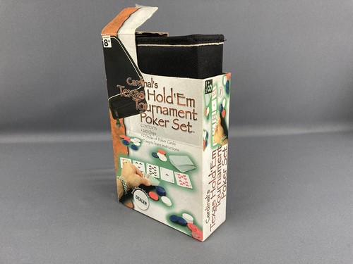 Cardinal's Texas Hold 'Em Tournament Poker Set - Complete - NIB - Picture 8 of 10
