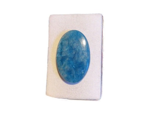 Apatit - Apatite Cabochon 32,3x20.8 mm 32 ct. Nr. U28546