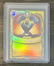Take It For Granite GOLD FOIL Battlecast Skylanders CCG Card