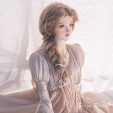 GIFT 1/3 BJD Doll Artist made Makeup Resin Ball Jointed Girl Dress Hair Full Set