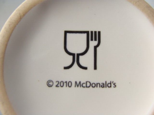 Mc Cafe, Mc Donald´s, Sammeltasse, Kaffeebecher, Espressionist, rot, 2010 - Bild 3 von 3