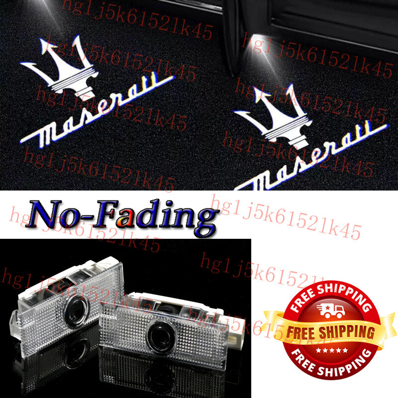 2Pcs Car LED Door Projector Shadow Lights kit For Ghibili 2014-2022