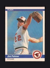 1984 Fleer - Jim Palmer #16