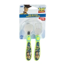 Disney/Pixar Toy Story Fork & Spoon, Green, The First Years