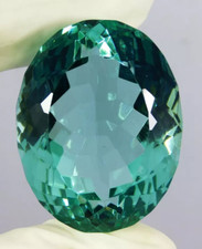 AAA 88.5 Ct. Large Ocean Blue Aquamarine Oval Cut Loose Gemstone Gift for Women