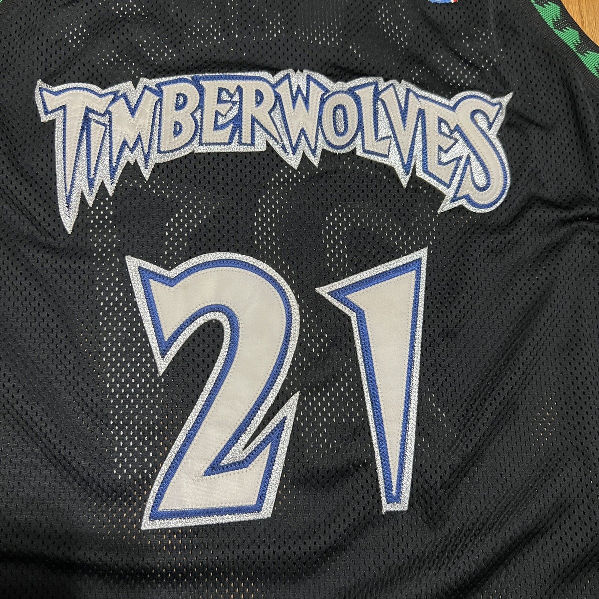 ReebokNBAユニフォームWEST ALL-STAR 21 GARNETT☆ Vintage Reebok Kevin Garnett 2004 NBA WEST ALL STAR #21